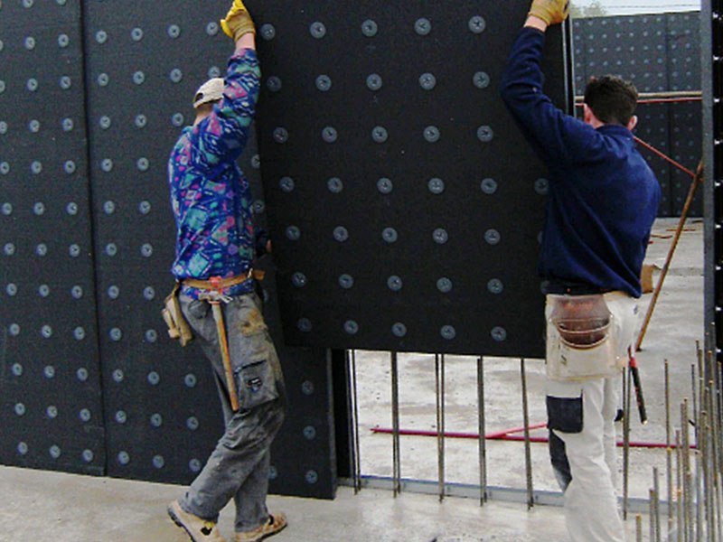 Pose sur chantier