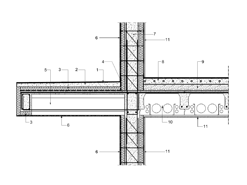Balcons et avancées de toiture isolées sans pont thermique Balcons et avancées de toiture isolées sans pont thermique